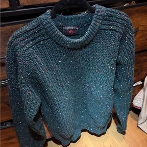 Women's Speckled vintage Knit Sweater